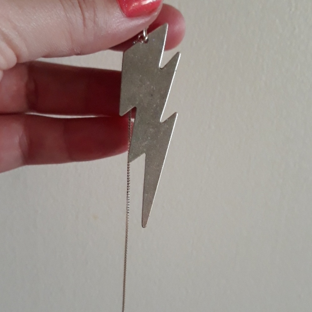 Statement Thunderbolt Earrings